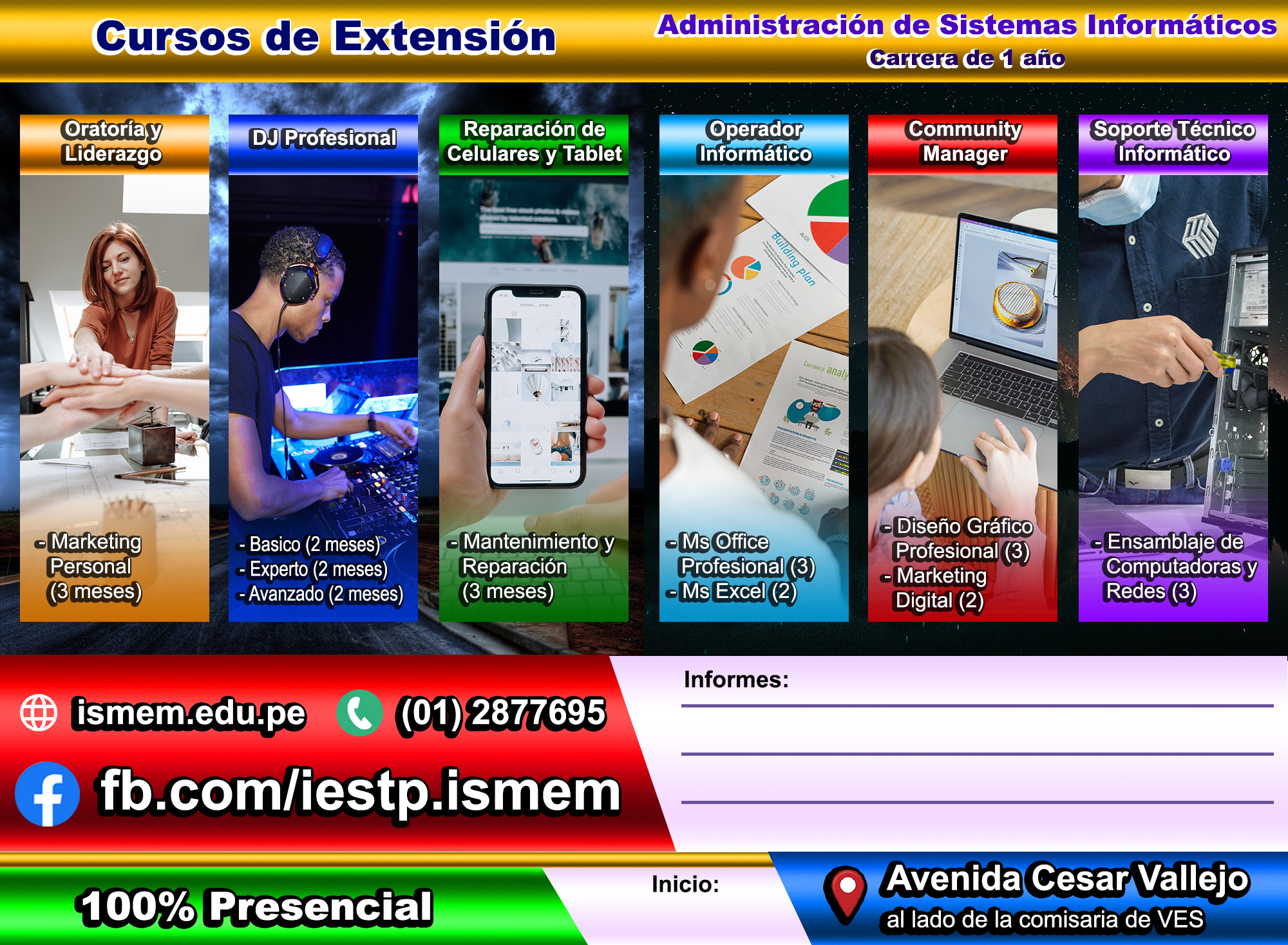 bolante cursos de extención